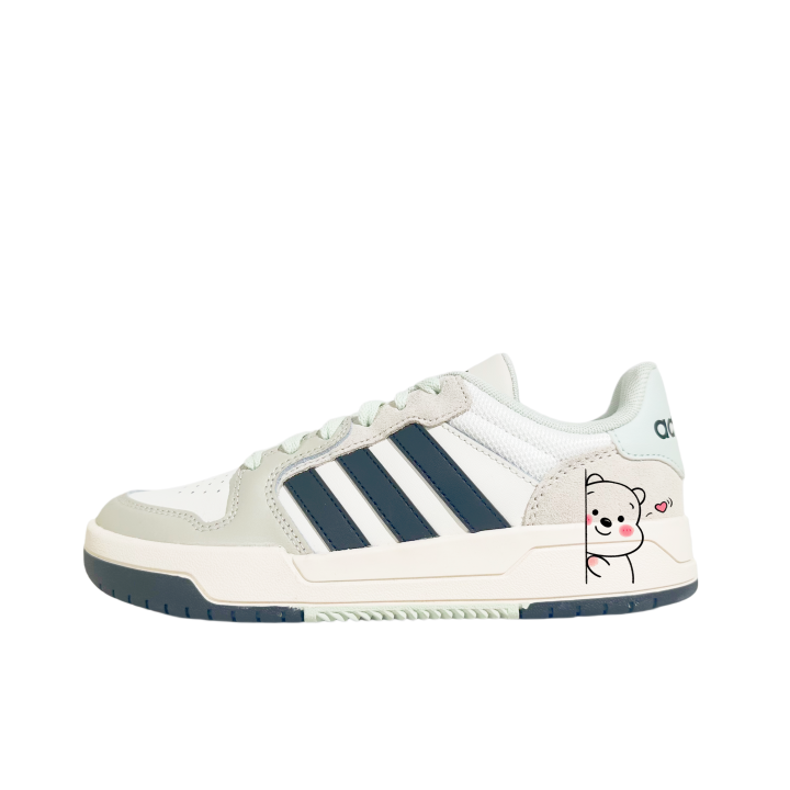 Adidas Adidas ENTRAP Bear Escape Synthetic Leather, Split Cow Leather Slip Resistant Cushioning Abrasion Resistant Low top