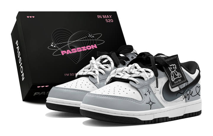 Nike Nike Dunk Skateboard Shoes Men's Low Top White