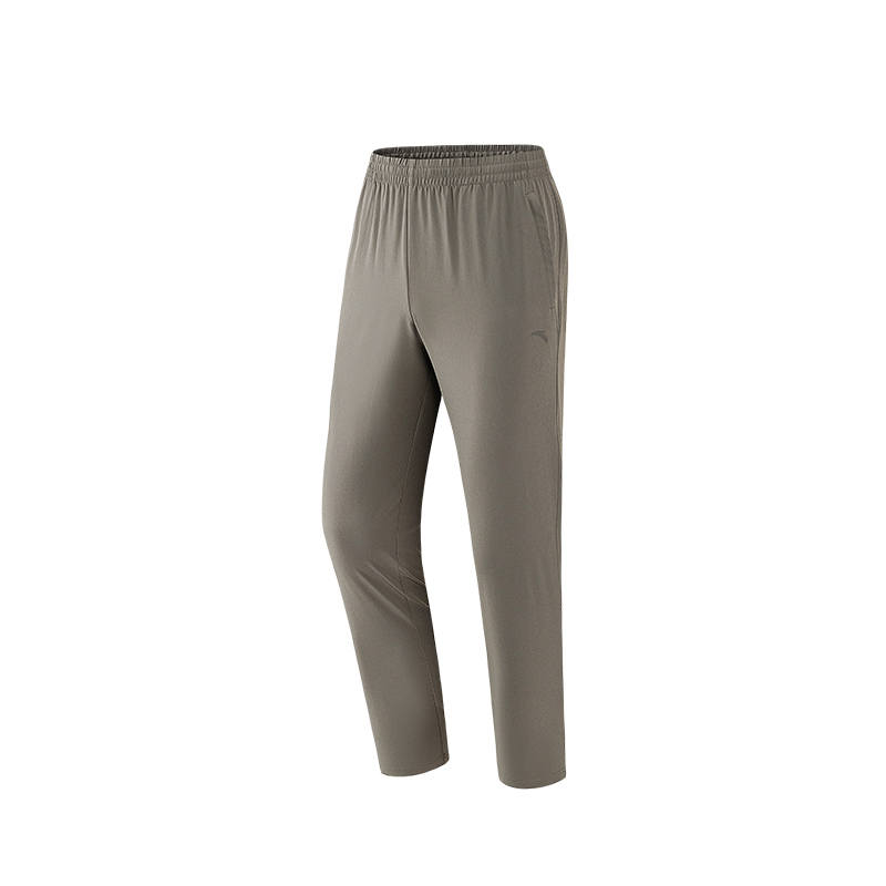 Anta Comfortable Woven Sports Pants Men's Dark Umber Gray