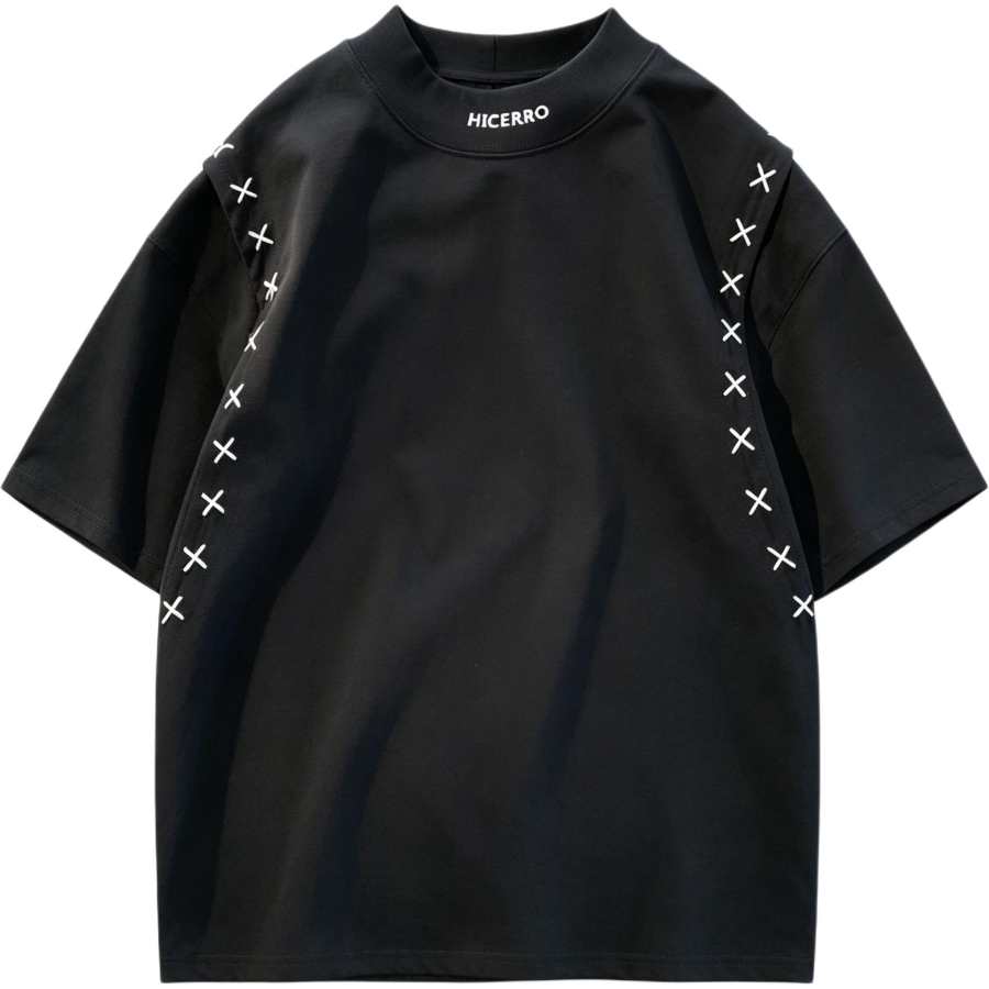 Lnga Landgre T Shirts Unisex Half Turtleneck Moderate Straight Fit