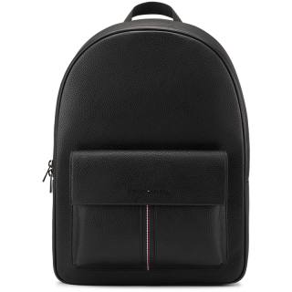 Tommy Hilfiger Artificial Leather Backpack Men's Black
