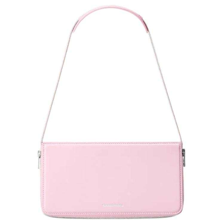 Alexander Wang Cow Leather Shoulder Bag Women's Light Pink