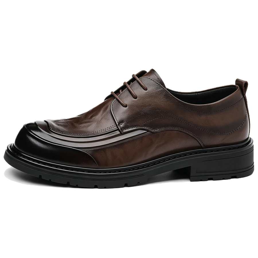 Hodo Top Grain Cow Leather Casual Leather Shoes Men's