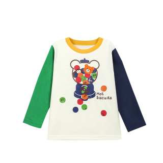 MIKI HOUSE Kids T Shirts Crew Neck Moderate