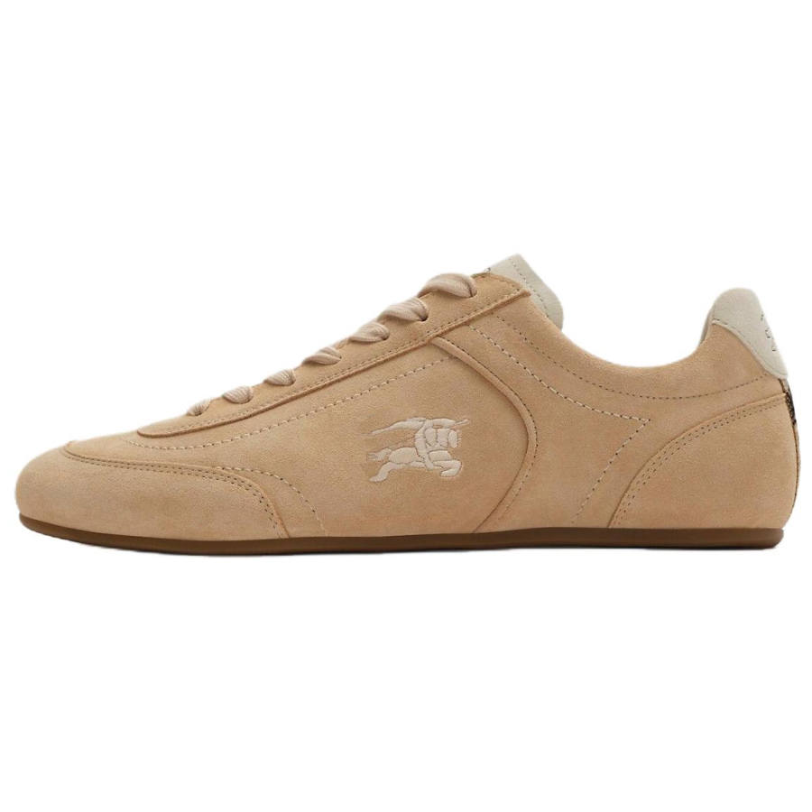 Burberry Knight Runner Low top Casual Shoes Women's Linen & Dove Beige