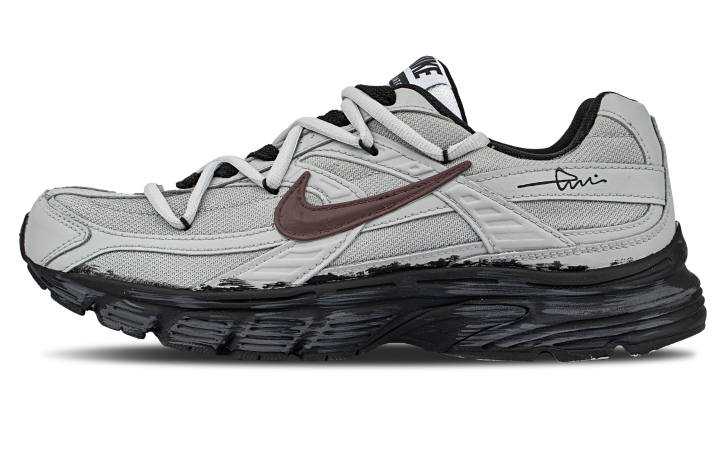 Nike Nike Initiator Cushioning Abrasion Resistant Breathable Low top Running Shoes Men's Gray