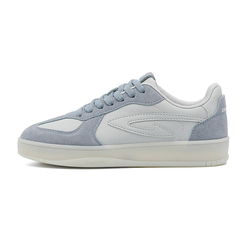 DEERWAY Lightweight Breathable Height Increasing Low top German Army Trainers Women's Blue