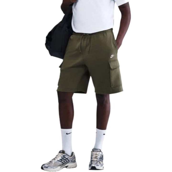 Nike Nike Club Cargo Shorts Men's Medium Olive Green Moderate