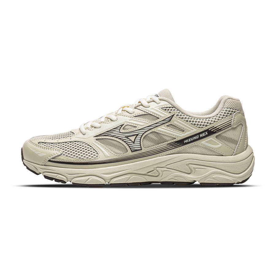 Mizuno Low top Casual Running Shoes Unisex Ice White