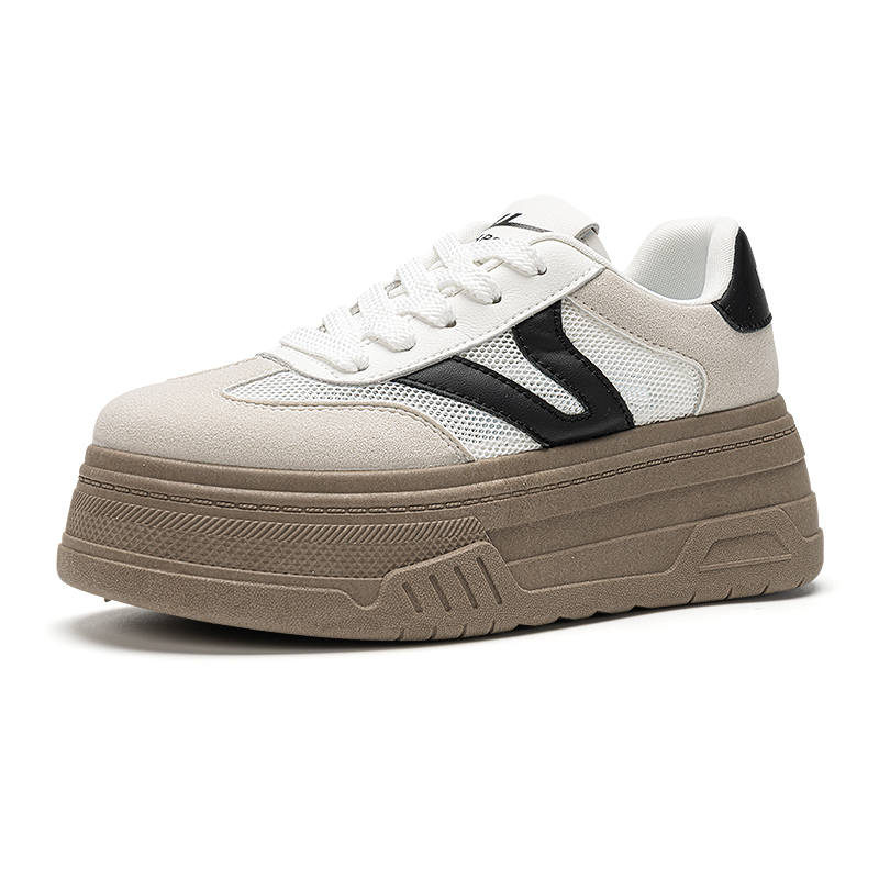 Warrior Abrasion Resistant, Breathable, Slip Resistant Low top Skateboard Shoes Women's White/Gray