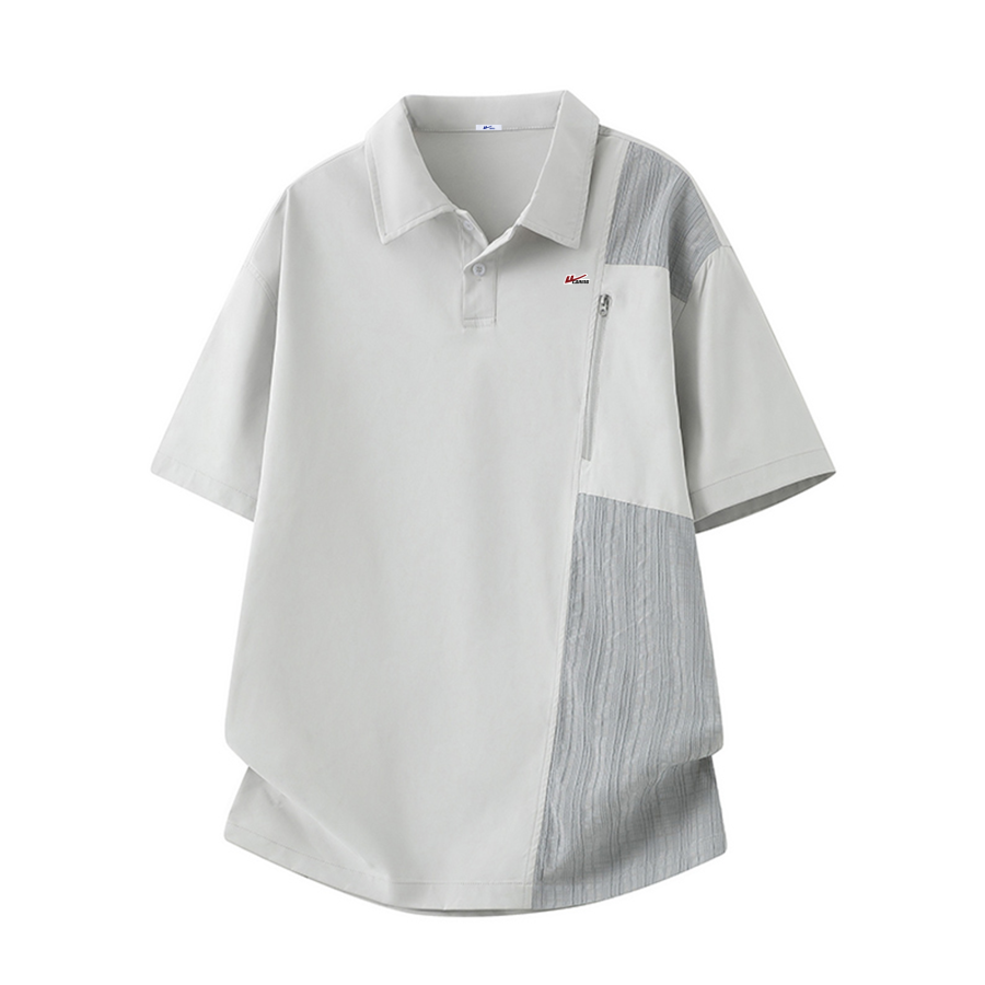 WARRIOR WARRIOR Polo Shirts Unisex Lapel Moderate Straight Fit