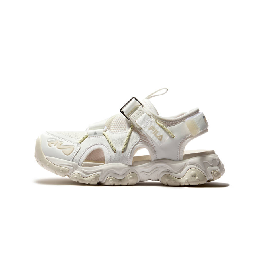 FILA KIDS SEASON FSW Synthetic Leather, Textile Anti Kick, Abrasion Resistant, Breathable Sandal