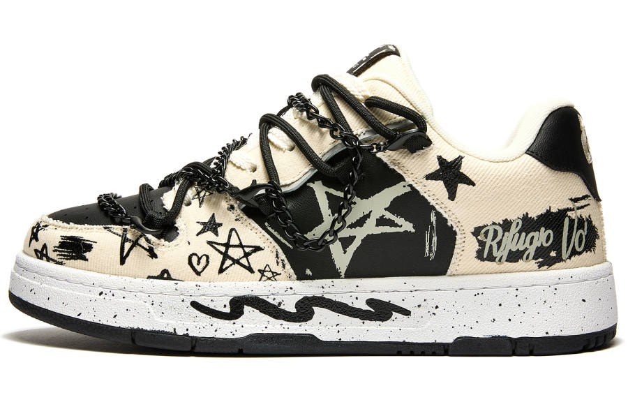RIFUGIO VO' Breathable Low top Skateboard Shoes Unisex