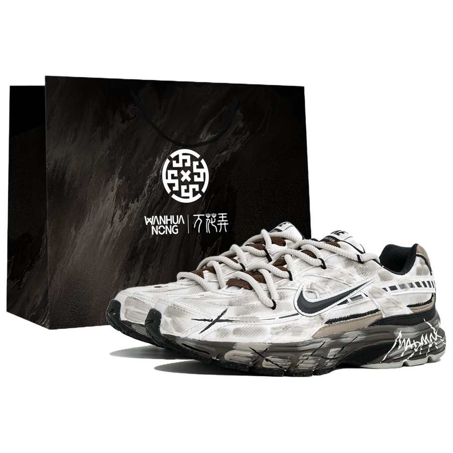 Nike Nike Initiator Slip Resistant Abrasion Resistant Low top Running Shoes Men's Gray Brown