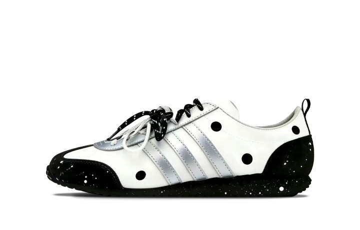 Adidas Adidas VS JOG 2.0 Low top German Army Trainers Unisex Black White Silver