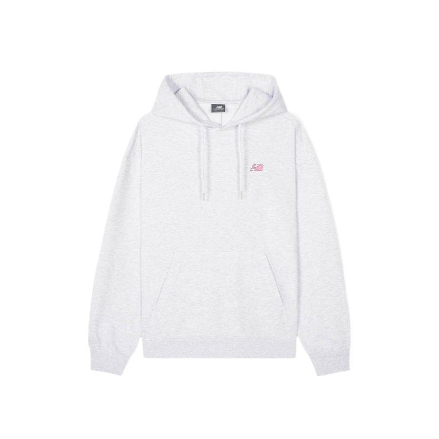 New Balance New Balance Sweatshirts Unisex Light Gray Hooded Moderate