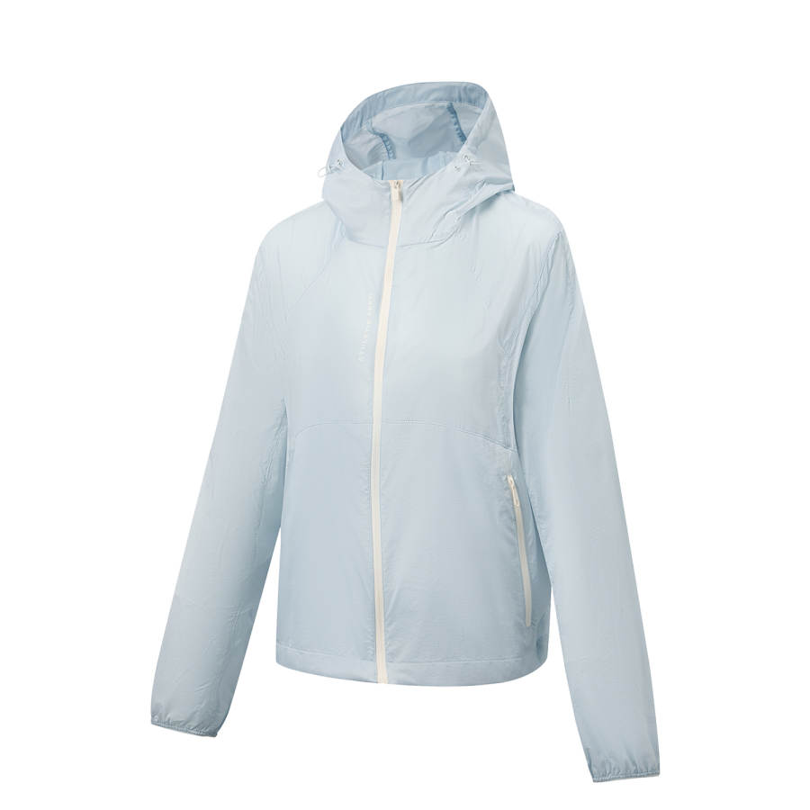 Li-Ning Li Ning Fitness Series Sun Protection Coat Women's First Frost Blue