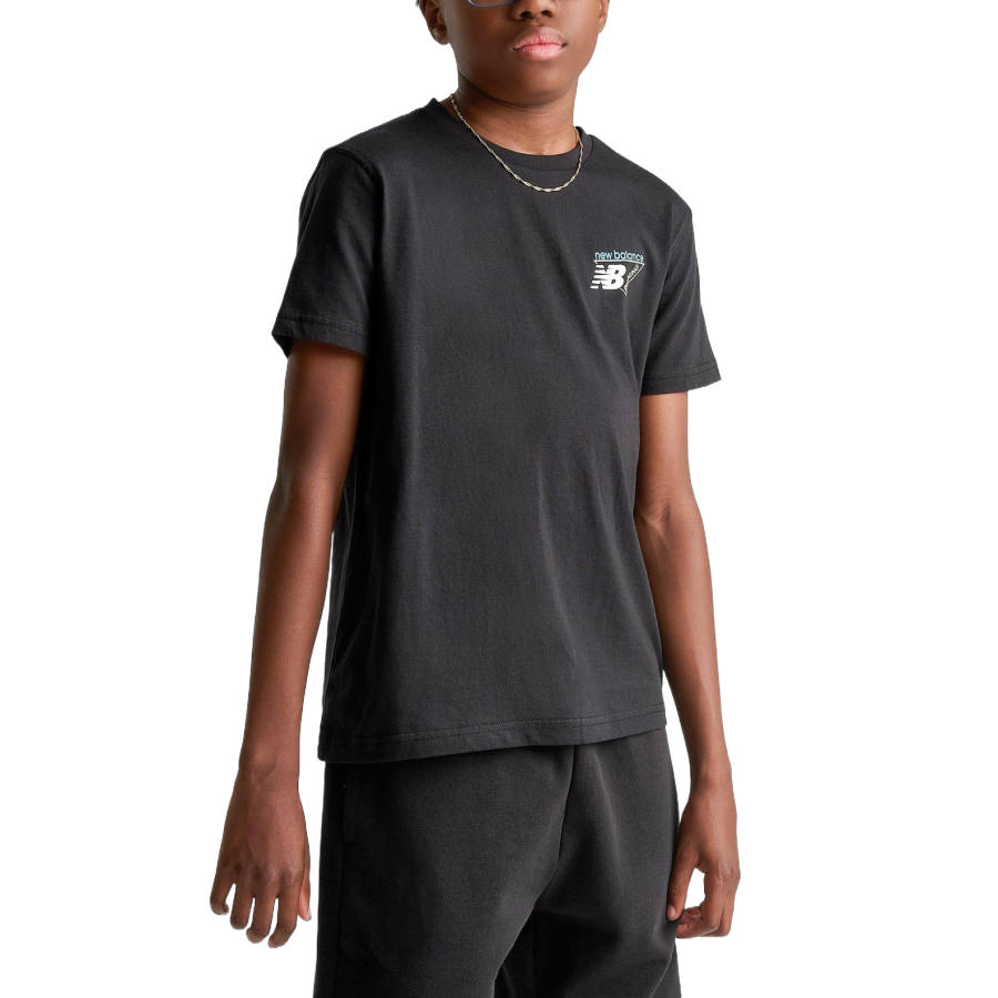 New Balance New Balance Kids T Shirts Crew Neck Moderate