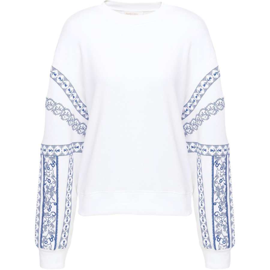 See By Chloe Sweatshirts Women's White Crew Neck Moderate Regular