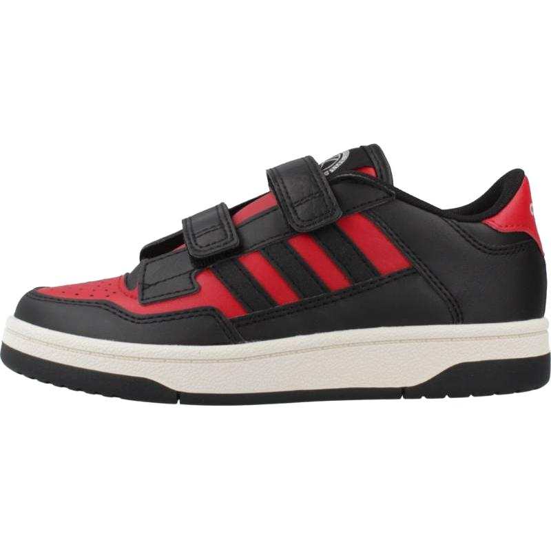 Adidas Adidas Rapid Court Low top Skateboard Shoes Black Red Kids'