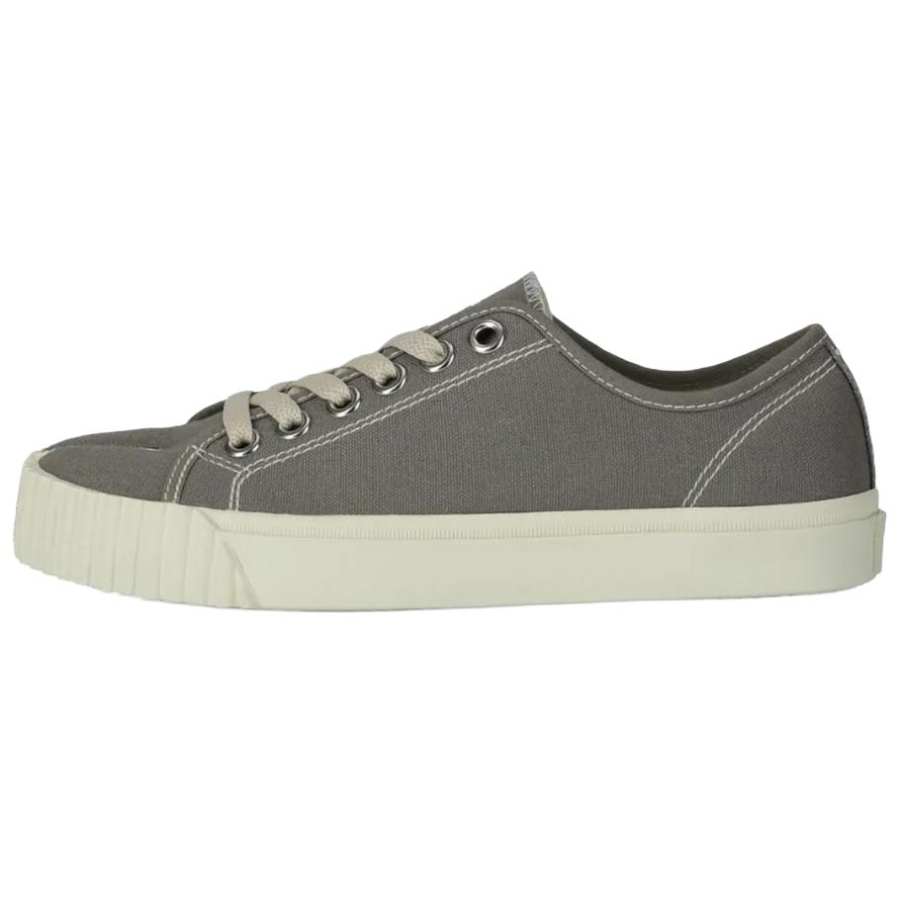 Maison Margiela Tabi Low top Canvas Shoes Women's Gray