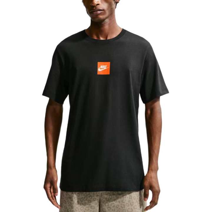 Nike Nike Sportswear T Shirts Men's Black Crew Neck