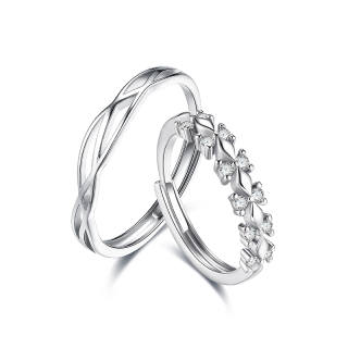 CIROCCO Zircon Brass, Copper Rings Unisex