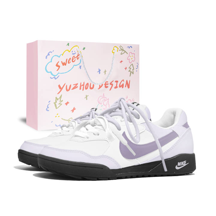 Nike Nike Terra Manta Violet Shopping Bag Lightweight Breathable Height Increasing Low top Skateboard Shoes Unisex