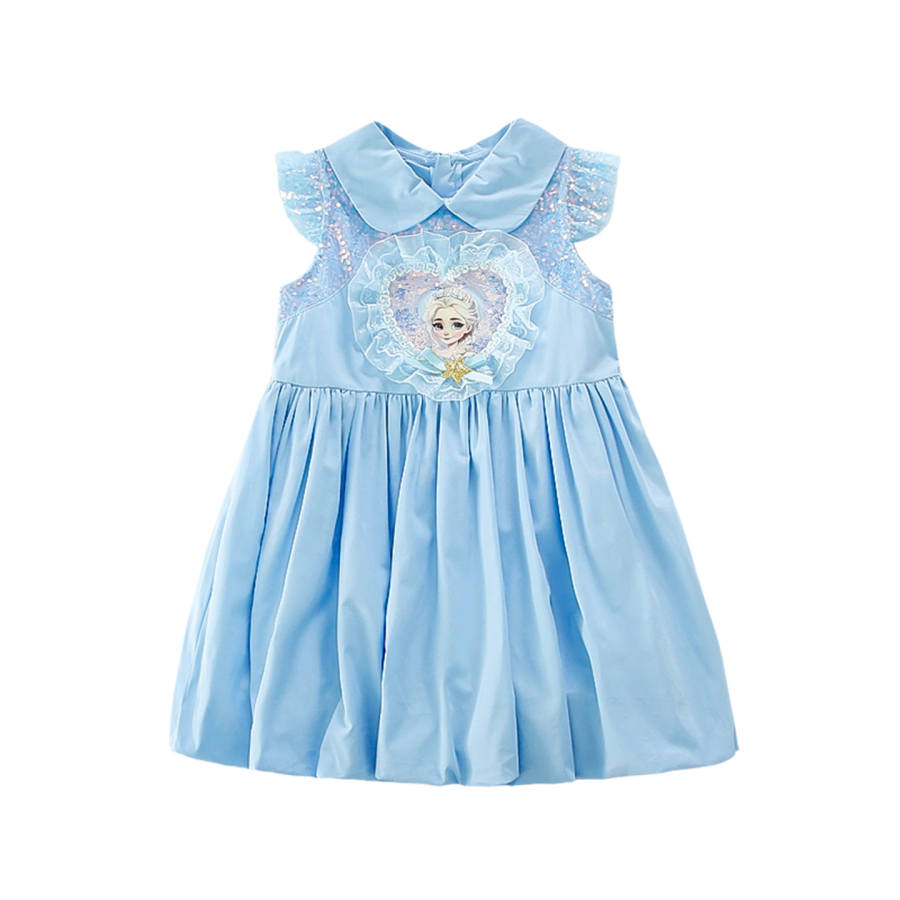 Disney Disney Kids Dresses Lapel Thin Short