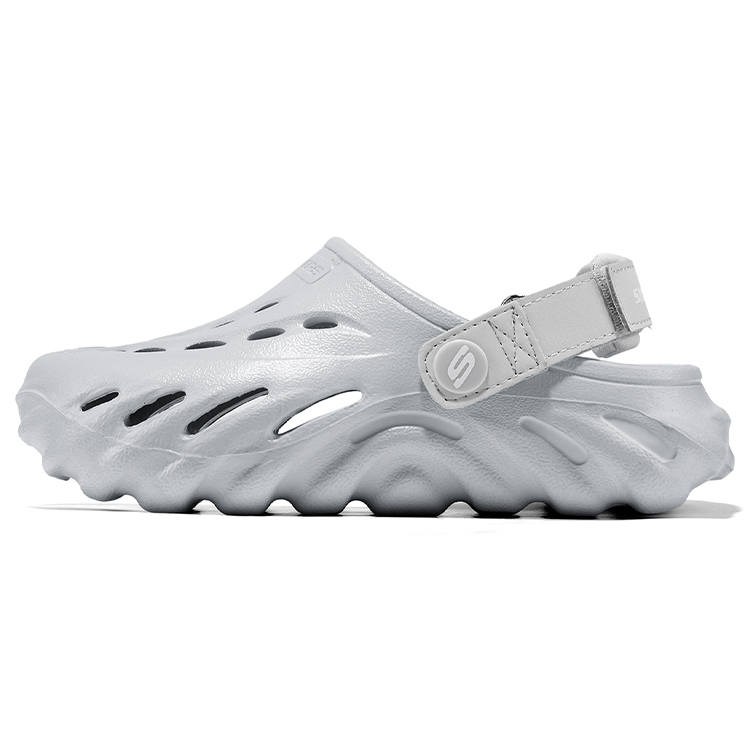 Skechers Kids Foamies Slip Resistant, Abrasion Resistant, Breathable Low top Children's Sandals Gray Kids'