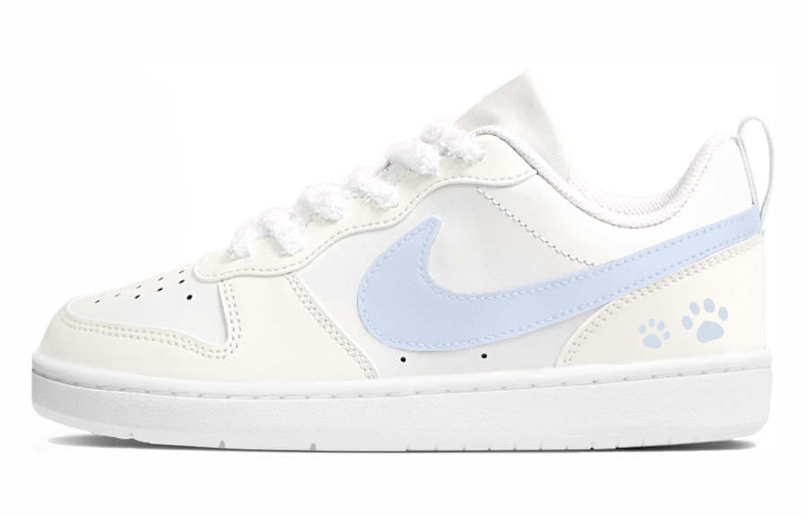 Nike Nike Court Borough Low top Kids' Skateboarding Shoes Blue Teenagers