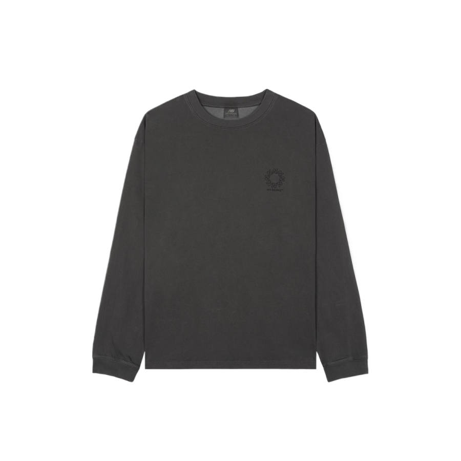 New Balance New Balance T Shirts Unisex Charcoal Crew Neck Moderate