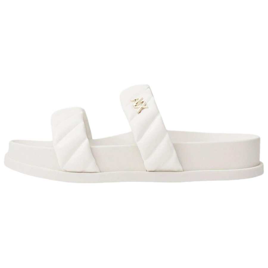 ARMANI EXCHANGE ARMANI EXCHANGEAE Slide Slippers 3.6cm Women's Ecru