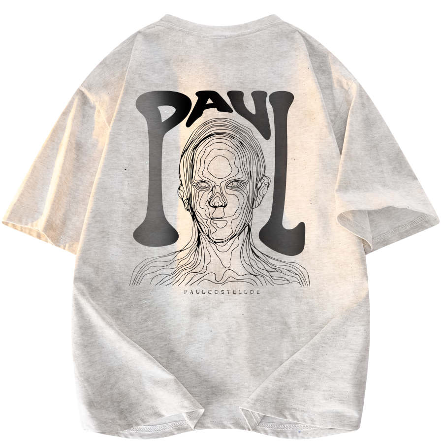 PAUL COSTELLOE T Shirts Unisex Crew Neck Thin Straight Fit