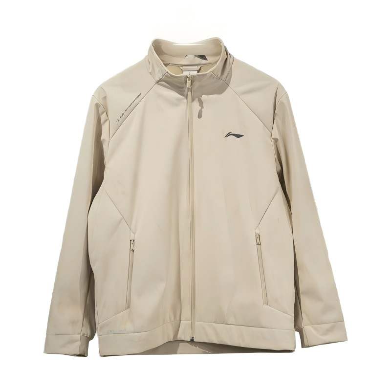 Li-Ning Li Ning Jackets Men's AJDV129 2 Stand Collar Moderate Soft Shell