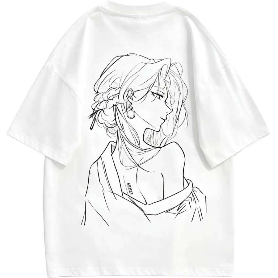 Lnga Landgre T Shirts Unisex Crew Neck Moderate Straight Fit