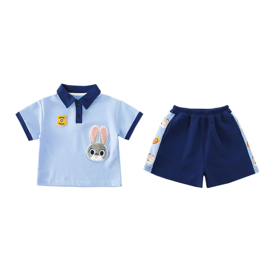 Disney Kids Casual Sportswear Lapel Moderate