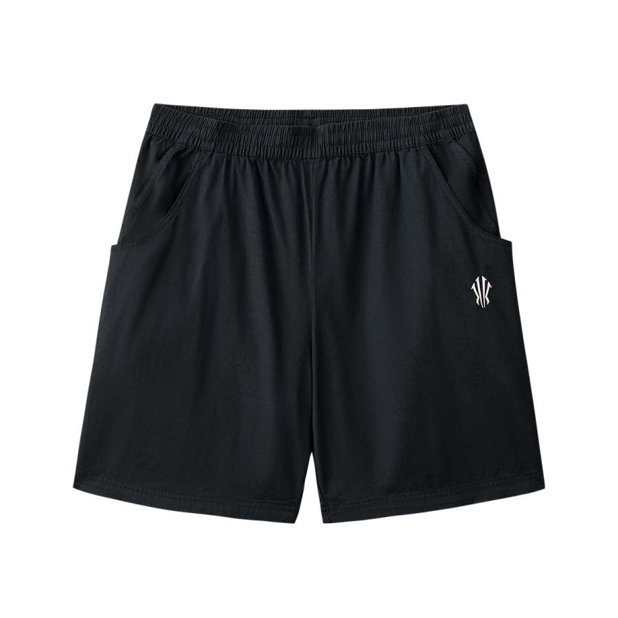 ANTA Anta Knee Length Pants Unisex Basic Black