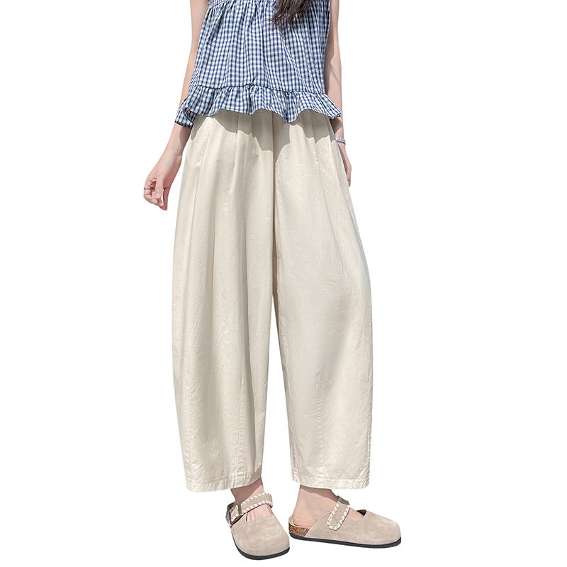 MIIOW Casual Pants Women's Thin Straight Fit Pants