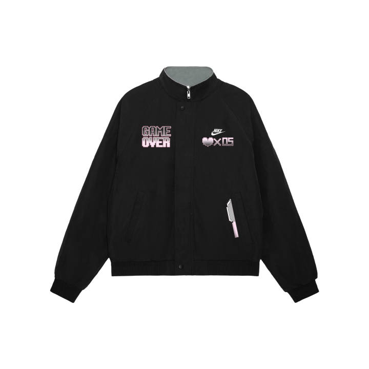 Nike Nike Club Jackets Men's Black Stand Collar Moderate Other