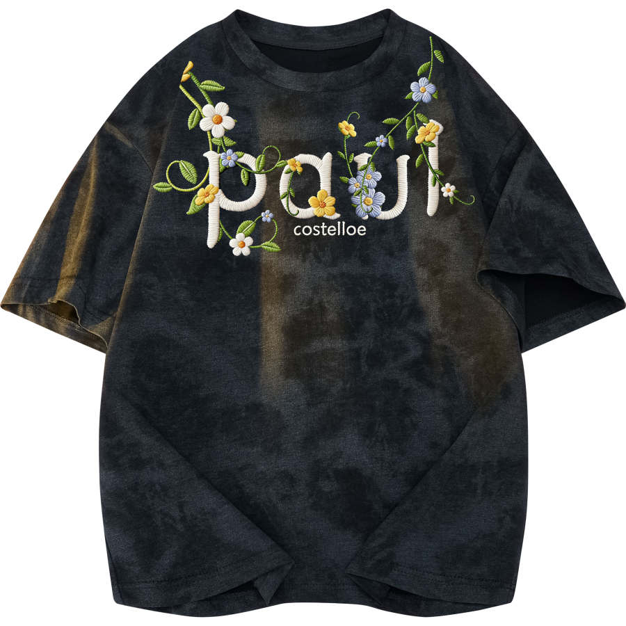 PAUL COSTELLOE T Shirts Unisex Crew Neck Thin Straight Fit