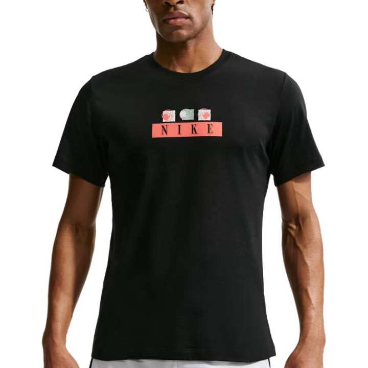 Nike Nike T Shirts Men's Black Crew Neck