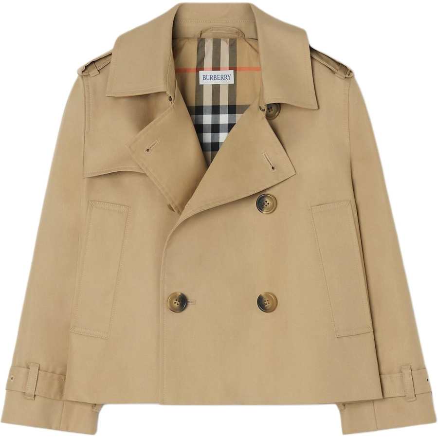 Burberry Kids Tops Peak Lapel Moderate