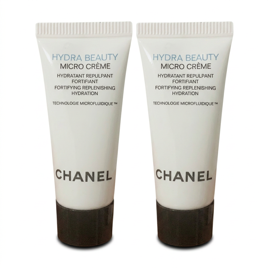 CHANEL Sample Set Camellia Micro Essence Cream Moisturizing And Nourishing Hydrating 5ml*2 Cosmetics Skincare