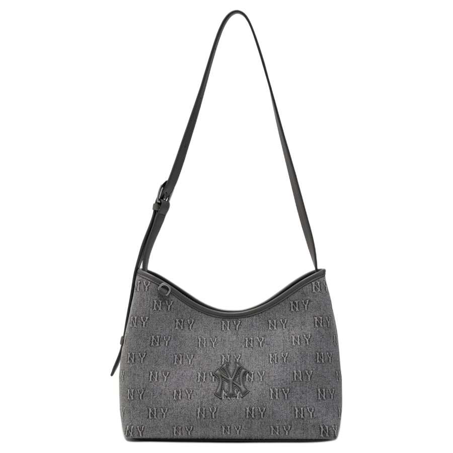 MLB MLB Cotton Shoulder Bag Regular Unisex Light Charcoal Gray