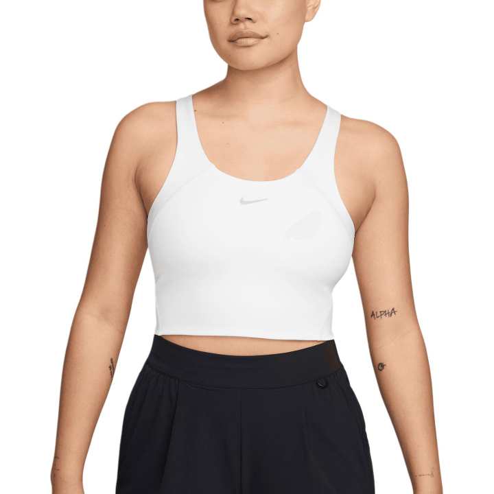 Nike Nike TEMPO Sleeveless Sports Shirts Women's White Other