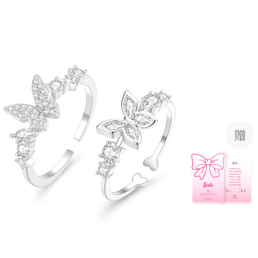 Barbie Synthetic Cubic Zirconia Rings Women's