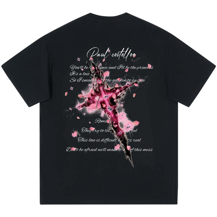 PAUL COSTELLOE T Shirts Unisex Crew Neck Thin Straight Fit