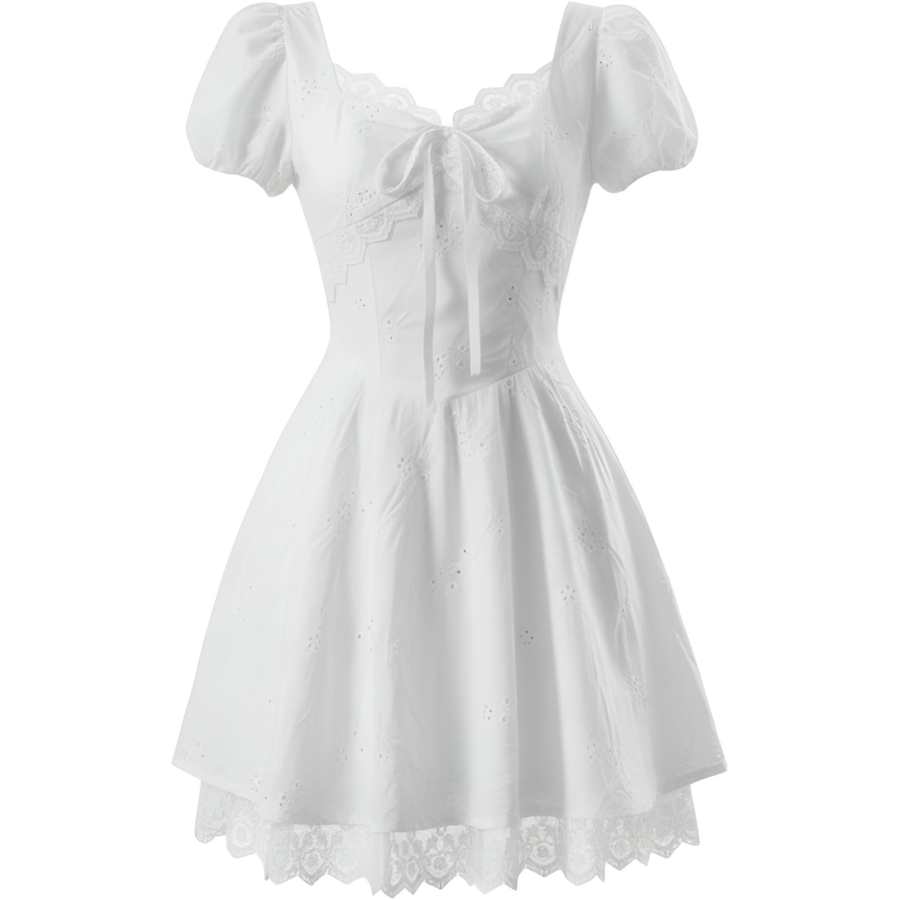 CHARM GLOW Short Sleeved Dress Women's