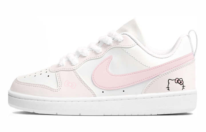 Nike Nike Court Borough Low top Kids' Skateboarding Shoes Pink Teenagers